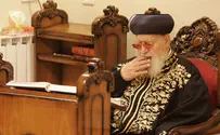 הרב עובדיה: "לא מוחל למצביעי 'הכוח להשפיע'" 