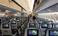 Watch: Young man is only passenger on Israel-Spain flight