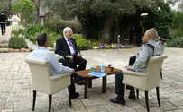 ריבלין וראש אכ"א נפגשו בגינה