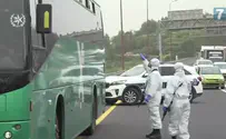 Coronavirus patient arrested on bus to Jerusalem