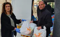 220,000 מנות מזון חולקו לקשישים 
