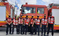 שיירת לוחמי האש ליום העצמאות
