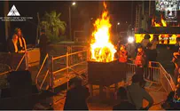 ההדלקה במירון עם רבני הציונות הדתית