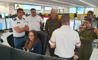 אלוף פיקוד העורף ביקר במד"א