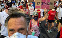 Mitt Romney joins George Floyd march in Washington