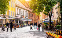 Ark and bimah of Great Synagogue of Vilnius unearthed