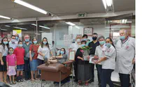 Spokesperson One family - 600 units of blood