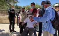 איש הוואקף צרח על קשיש בהר הבית