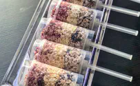 Red, White, and Blue Rice Krispy Pops