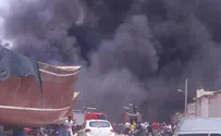 At least 7 ships on fire at Iranian port