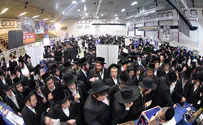 אלפי חרדים משתתפים ביריד הספרים