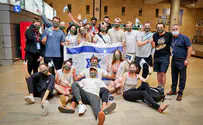 78 future lone soldiers arrive on 2 group Aliyah flights