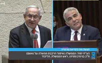 Netanyahu to Lapid: 1,000 masks won't hide your dictatorship