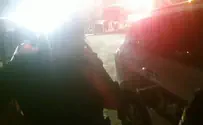 תיעוד: נעצר לאחר עימות במאהל השמאל