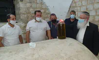 פלמ"ח זאבי התפלל בקבר יוסף