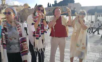 צילום: נשות הכותל ספר תורה הוסתר בתוך עגלת תינוק