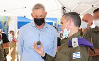 שר הביטחון בני גנץ ביקר בזרוע היבשה