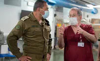 צה"ל פותח מחלקת קורונה אזרחית