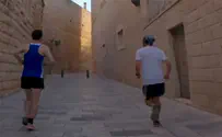 Courtesy 'Running Around Jerusalem': Around the Walls in 30 minutes