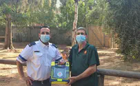 מתנדב מד"א הציל את מטפל הקנגורו