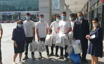 Haredi students help elderly