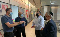 אבוטבול וסופר ביקרו ב'טרם' בירושלים