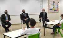 צילום: חיים צח, לע"מ נתניהו ביקר בבית ספר בירושלים