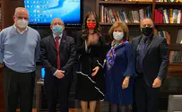 צילום: דוברות מסע מרגש ומורכב: ינקלביץ חזרה מ-LA