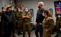 Gantz: Syria is responsible for bomb found on Golan Heights