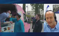 Ice cream truck keeps Efrat school connected with students