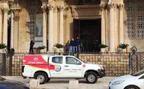 תושב ירושלים יואשם בהצתת הכנסיה