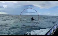 Watch: Drama off the coast of Tel Aviv