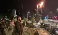 הדלקת חנוכה במסייעת נצח יהודה