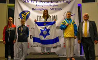 Emuna Samuels of Efrat runner-up in European taekwondo contest