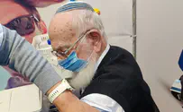 הרב צפניה דרורי התחסן לקורונה