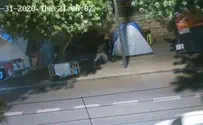 תיעוד ניסיון הצתת המאהל בבלפור