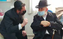 צילום: יחצ הרב מאזוז התחסן נגד קורונה