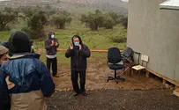 בגשם שוטף: משפחה חדשה בעוז ציון