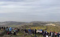 Hundreds protest new Arab city in Shiloh bloc
