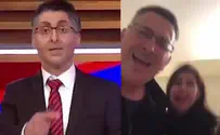 גדעון סער וגאולה אבן במחווה לחיקוי