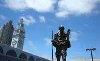 Watch: Ghandi statue sawed off, head severed