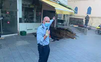 Floor collapses at store in downtown Jerusalem