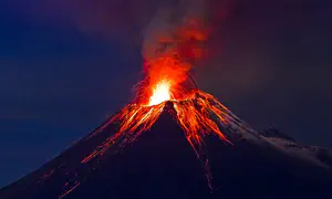 Largest volcano in northern hemisphere erupts after earthquake