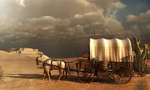 The message of the wagons