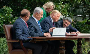 Trump urges Middle Eastern countries to join Abraham Accords