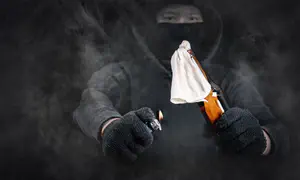 Террористы бросали «коктейли Молотова» - и были ликвидированы
