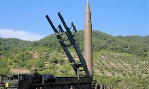 North Korea fires multiple ballistic missiles off east coast