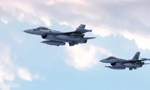 Pro-Palestinian activists vandalize fighter jets