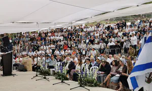Главная церемония в Биньямине - Вместе вспоминая павших
