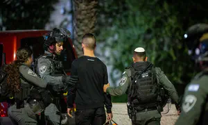 מחבל ניסה לדקור שוטרים בשער שכם ונוטרל